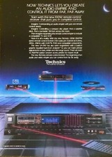 1986 Technics Receptor de Controle Remoto ANÚNCIO IMPRESSO Criar Um Império de Áudio comprar usado  Enviando para Brazil