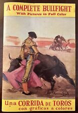 A Complete Bullfight With Pictures in Full Color Book Una Corrida de Toros 1957 segunda mano  Embacar hacia Argentina