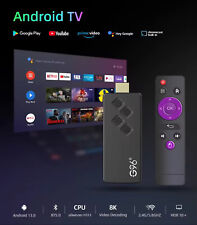 G96 TV Stick Android 13.0 reprodutor de banda dupla Bluetooth caixa de TV de voz Google Voice, usado comprar usado  Enviando para Brazil