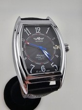 WINNER #503 Relógio Automático Masculino Tonneau Esqueleto Traseiro Usado comprar usado  Enviando para Brazil