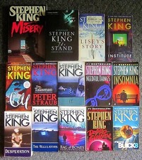 Stephen King 14 Book Lot Paperback It Stand Talisman Misery Lisey's + FREESHIP, usado comprar usado  Enviando para Brazil