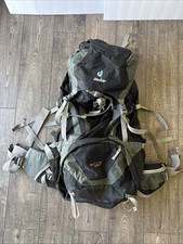 Mochila de acampamento Deuter Act Lite 50+10 cinza caminhada cinza e preta comprar usado  Enviando para Brazil