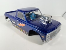 Carroceria de caminhão Chevy azul usada 1/10 com interior pintado, SMT10 axial, frete grátis comprar usado  Enviando para Brazil