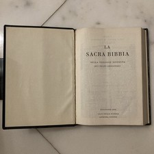 Sacra bibbia versione usato  Genova