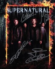 Foto assinada autografada da série de TV Supernatural 8 x 10 certificado de autenticidade comprar usado  Enviando para Brazil