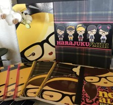 Harajuku Lovers Binder Mini Pasta Notebook Gwen Stefani Conjunto de 8 NOVO L03 comprar usado  Enviando para Brazil