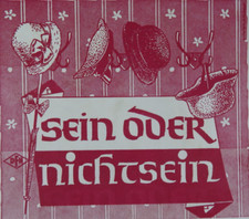 sein nichtsein gebraucht kaufen  Deutschland