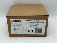 Manrose xf100h bathroom for sale  BOURNEMOUTH