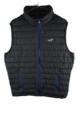 Hollister black padded for sale  SITTINGBOURNE
