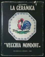 Ceramica vecchia mondovi usato  Italia