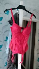 Womens basque suspenders for sale  ABINGDON
