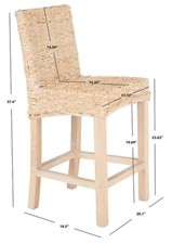 Safavieh tobie rattan for sale  Whitestown