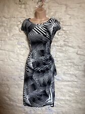 debenhams black white dress for sale  FROME