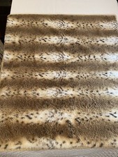 Faux fur leopard for sale  Malone