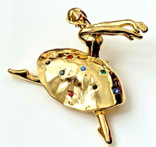 Broche vintage denseuse d'occasion  Paris XV