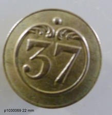 Bouton ancien militaire d'occasion  Trévières