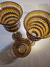 Mosaik glaskelch windlicht gebraucht kaufen  Halle