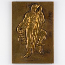 Médaille plaquette école d'occasion  Bihorel
