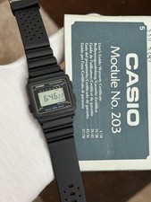 Raro Vintage Casio W-11 Masculino Alarme Cronógrafo Relógio Esportivo Módulo 203 JDM 80s comprar usado  Enviando para Brazil