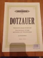 Dotzauer violoncello schule usato  Roma