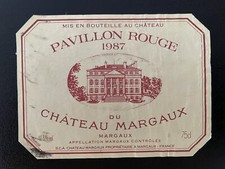 1987 château margaux d'occasion  Expédié en Belgium