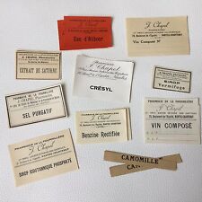Pharmacy labels 1900 d'occasion  Expédié en Belgium