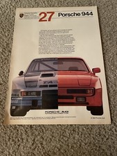 Vintage 1984 porsche d'occasion  Expédié en Belgium