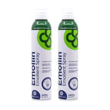 2 X Emollin Emoliente Spray 240ml | Hidratação e alívio para pele seca e sensível comprar usado  Enviando para Brazil