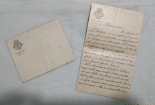 Antica lettera auguri usato  San Martino Dall Argine