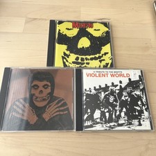 Usado, Misfits 3 CD Lot Self Titled / Collection II / A Tribute to Violent World VG+ comprar usado  Enviando para Brazil
