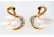 Swarovski schwan hrringe gebraucht kaufen  Osthofen