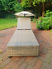 Polyrattan liege sonnenschirm gebraucht kaufen  Wedemark