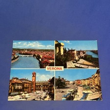 Verona vedutine cartolina usato  Bari