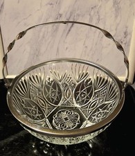 Vintage glass punch for sale  WIGAN
