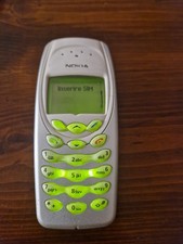 CELLULARE NOKIA 3410 GRIGIO FUNZIONANTE  CON BATTERIA  na sprzedaż  Wysyłka do Poland