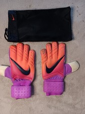 Luvas de futebol Nike Super Soft Goal Keeper laranja/rosa tamanho 9 RN#56323 comprar usado  Enviando para Brazil