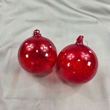 Blown red glass for sale  Poulsbo