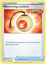 Welcoming Lantern - 156/198 - Chilling Reign - Pokemon, usado comprar usado  Enviando para Brazil