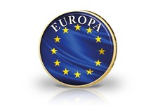 Euro vergoldet europa gebraucht kaufen  Wollmatingen