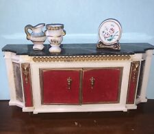 Prato de porcelana vintage ideal para móveis em miniatura Petite Princess mesa buffet de mármore comprar usado  Enviando para Brazil