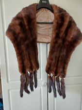 Real fur cape for sale  ALTON