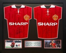 Framed eric cantona for sale  MANCHESTER