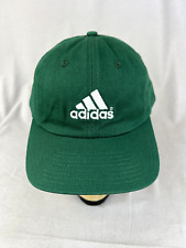 Gorra ligera de algodón con logotipo bordado verde con correa trasera Adidas vintage segunda mano  Embacar hacia Argentina