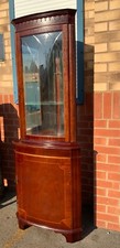 Vintage glazed mahogany for sale  BARNSLEY
