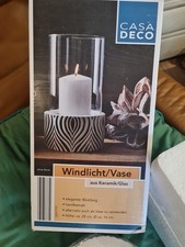 Windlicht keramik glas gebraucht kaufen  Hamburg
