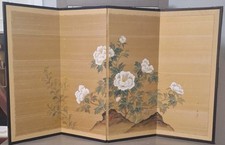 Vintage byobu panel for sale  San Francisco