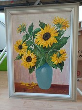 Bild gemälde sonnenblumen gebraucht kaufen  Weiden
