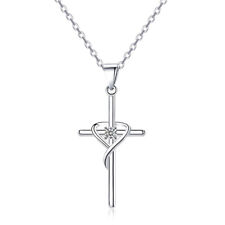 Halskette kreuz zirkonia gebraucht kaufen  Leonberg