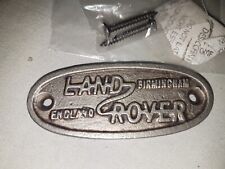 Land rover badge for sale  Shipping to Ireland