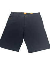 Calça Hugo Boss masculina ajuste regular verão shorts na cor preta NOVA comprar usado  Enviando para Brazil